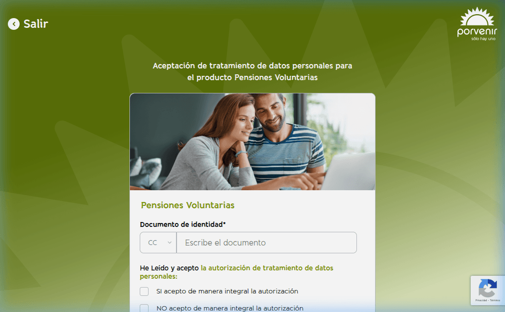 Habeas Data - Voluntary Pensions